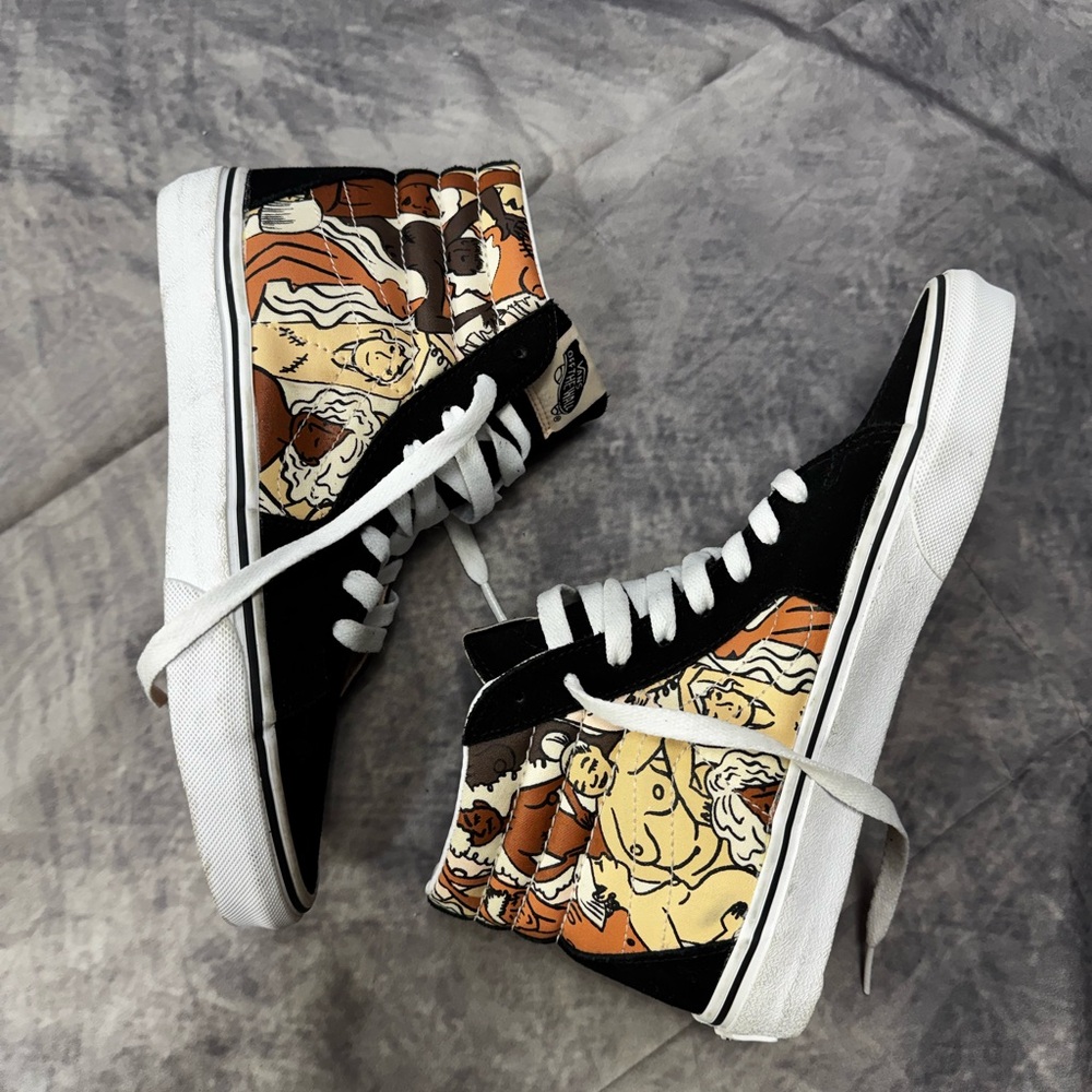Vans special edition Breast Cancer Awareness black size US 7.5